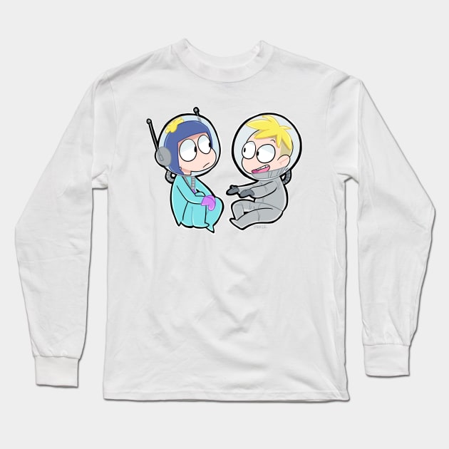 Spacemen Long Sleeve T-Shirt by iamprikle